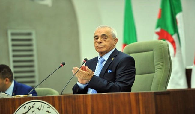 SAID BOUHADJA ELECTED SPEAKER OF PEOPLE'S NATIONAL ASSEMBLY