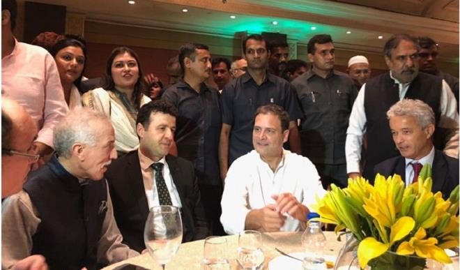 HE. MR. HAMZA YAHIA-CHERIF ATTENDED IFTAR HOSTED BY RAHUL GANDHI